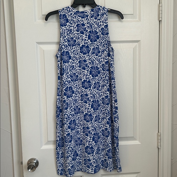 TOMMY BAHAMA Island Cays Hibiscus Lace-Up Spa Dress - Picture 6 of 10